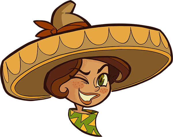 Neives' Mexican Grill Mascot